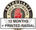 Membership 12 Months + Printed Magazine